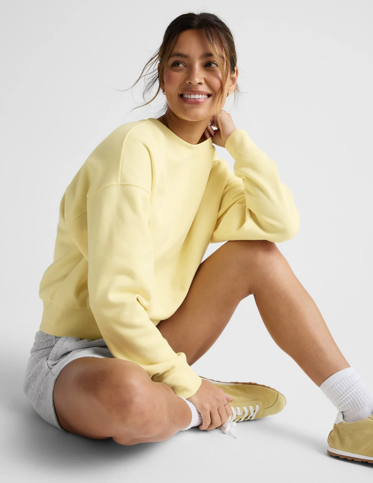 LuxeFleece Crewneck Sweatshirt | Beyond Yoga | Beyond Yoga