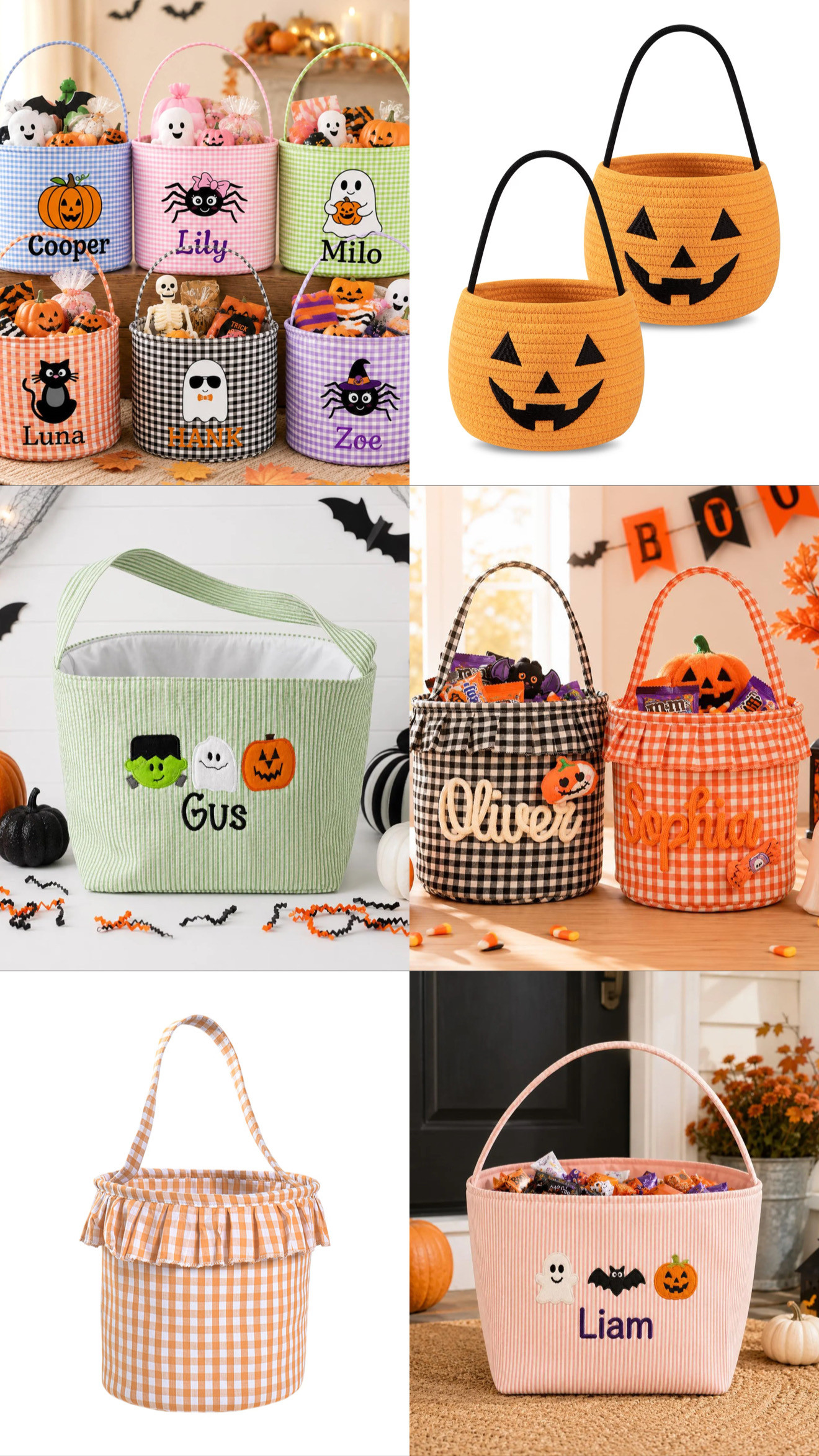 Halloween baskets you can keep for years! Amazon, Walmart and Etsy have the cutest Halloween basket selections for your kids! Order now before theyre gone! 

#AmazonHalloween #WalmartHalloween #EtsyHalloween #CustomBasket 

 #LTKmomlife #LTKSeasonal #LTKKids