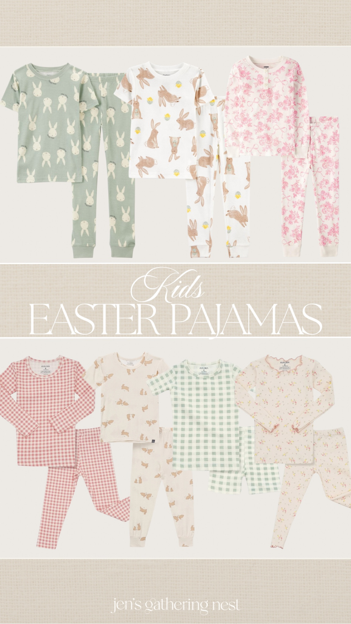 The cutest pastel pajamas for the kids + babies for Easter 🐰 

#easter #easterkids #easterfinds #easteroutfit #kids #baby #spring #easterbasket #eastergiftsforkids #babyeasterpajamas #girlseasterpajamas #boyseasterpajamas #easterootd #pajamas #pjs #pastel

#LTKFindsUnder50 #LTKSeasonal #LTKKids