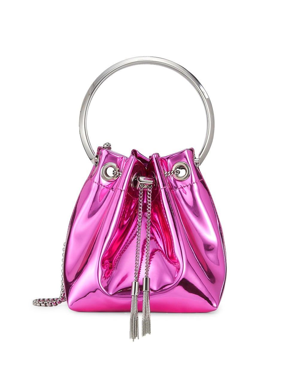 Women's Bon Bon Metallic Mini Bag - Fuchsia | Saks Fifth Avenue