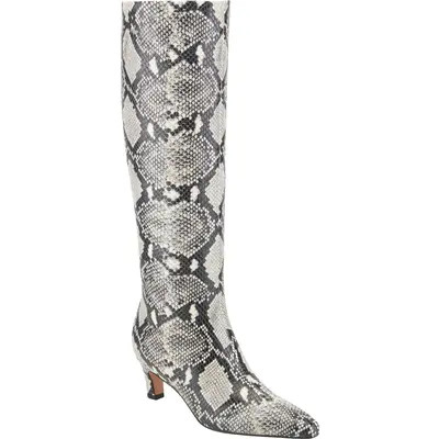 Marc Fisher LTD Erynn Knee High Kitten Heel Boot in Dark Brown at Nordstrom, Size 6.5 | Nordstrom