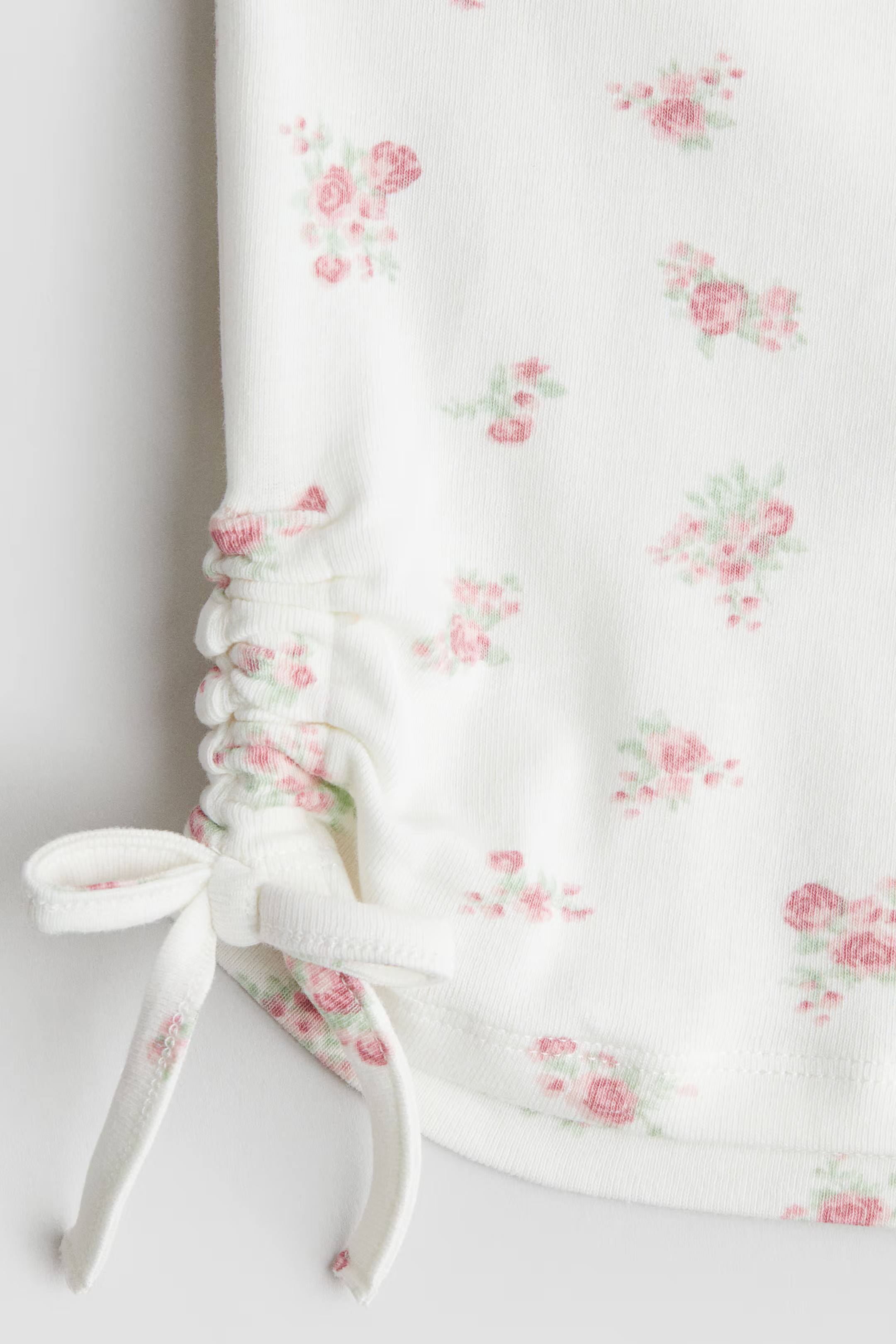 Jersey Top with Drawstrings | H&M (US + CA)