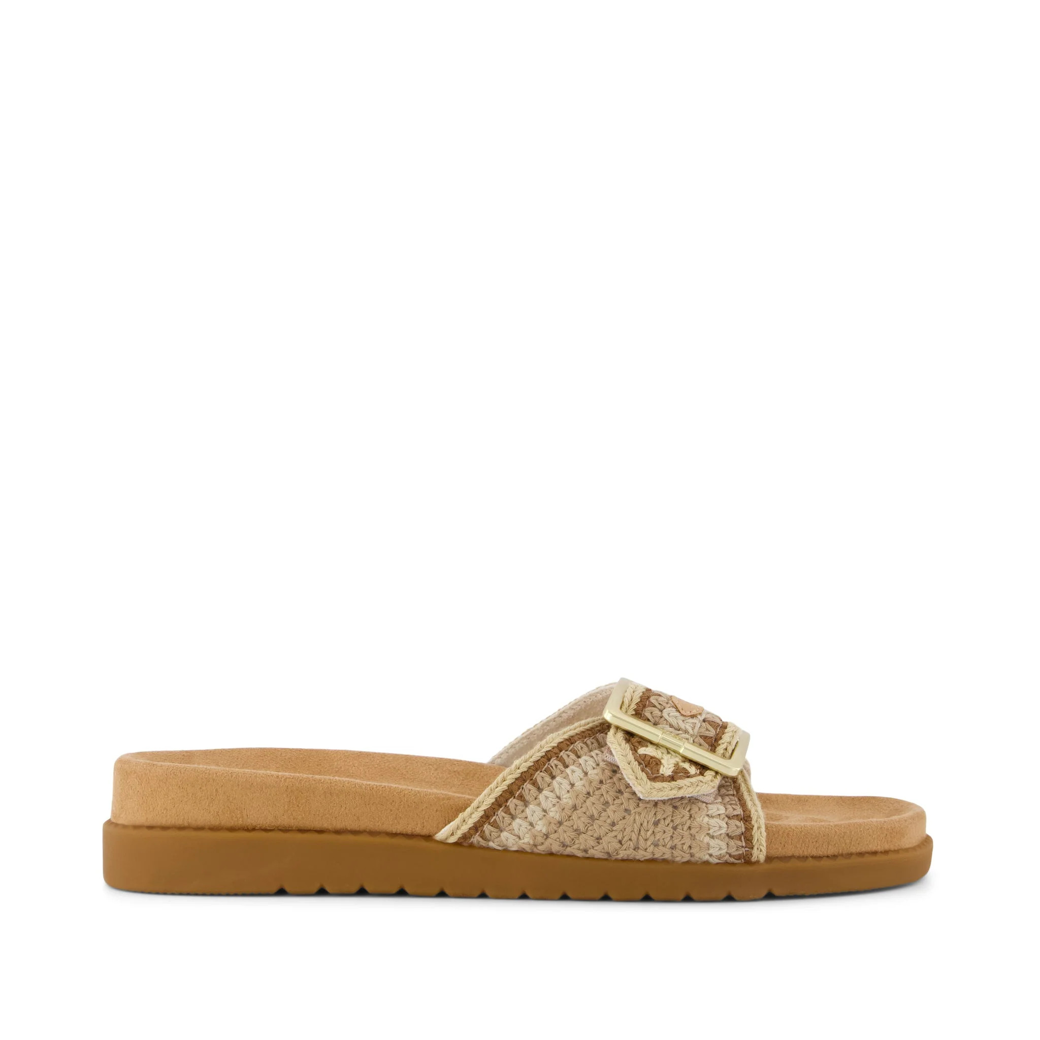 Womens Marin Slide Sandal Almond Crochet | Toms EMEA