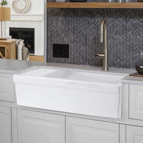 Cape 36" L x 20" W Farmhouse Kitchen Sink | Wayfair North America