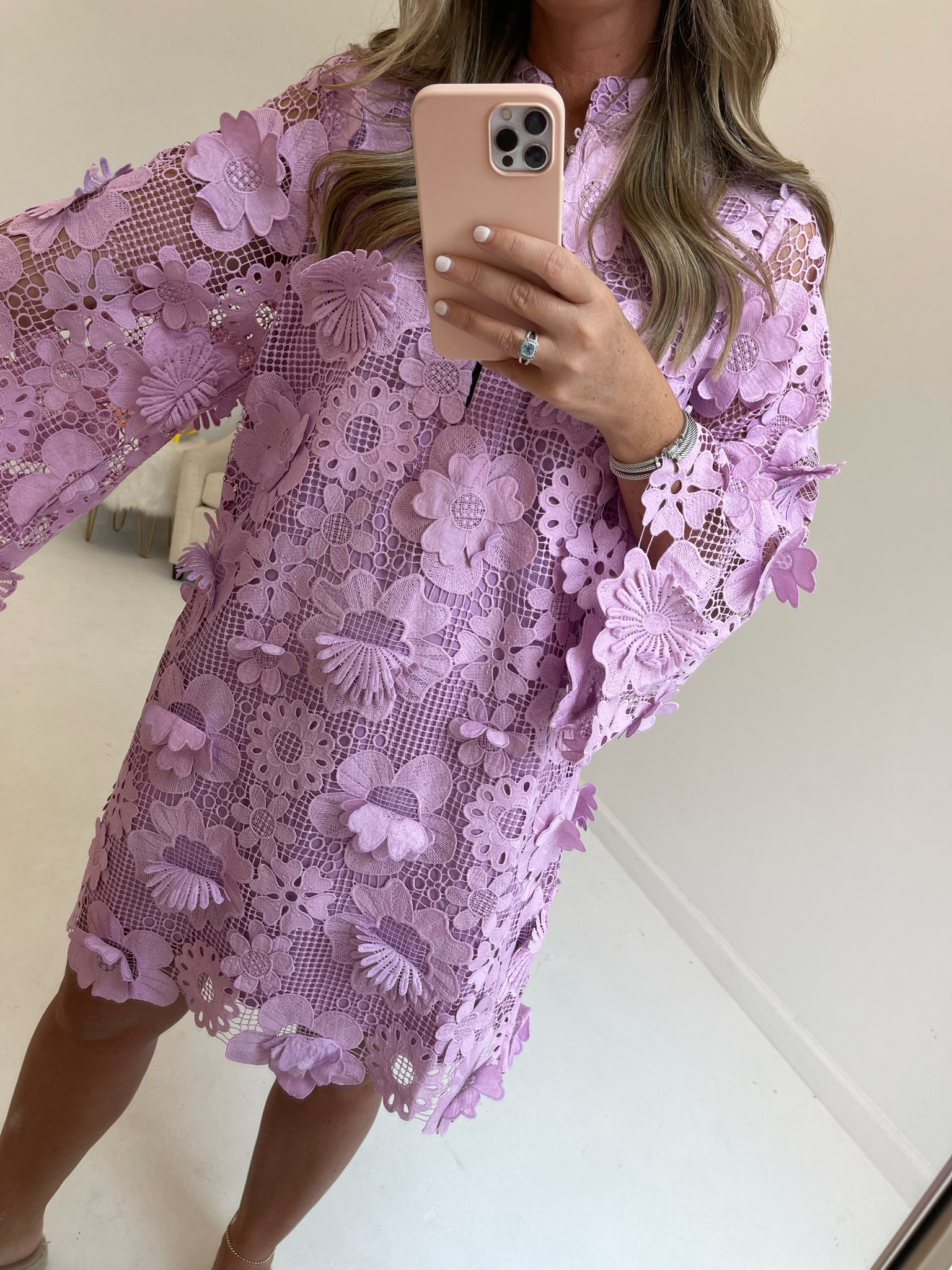 Loving on lavender 💜 jmarie / resort / dupe / lace / dress / baby shower / gender reveal / bump friendly / bestseller / fashion 

#LTKFind #LTKbump #LTKSeasonal