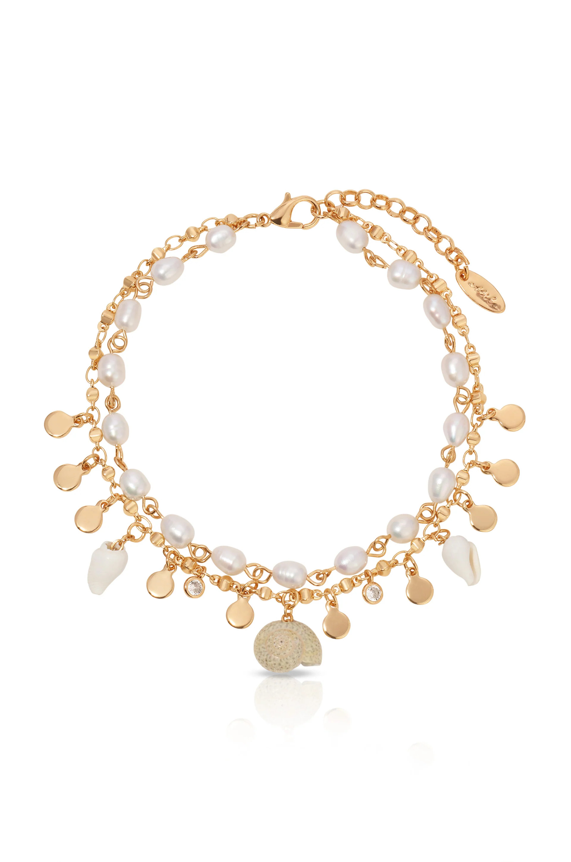 Layered Beach Treasures Anklet | Ettika