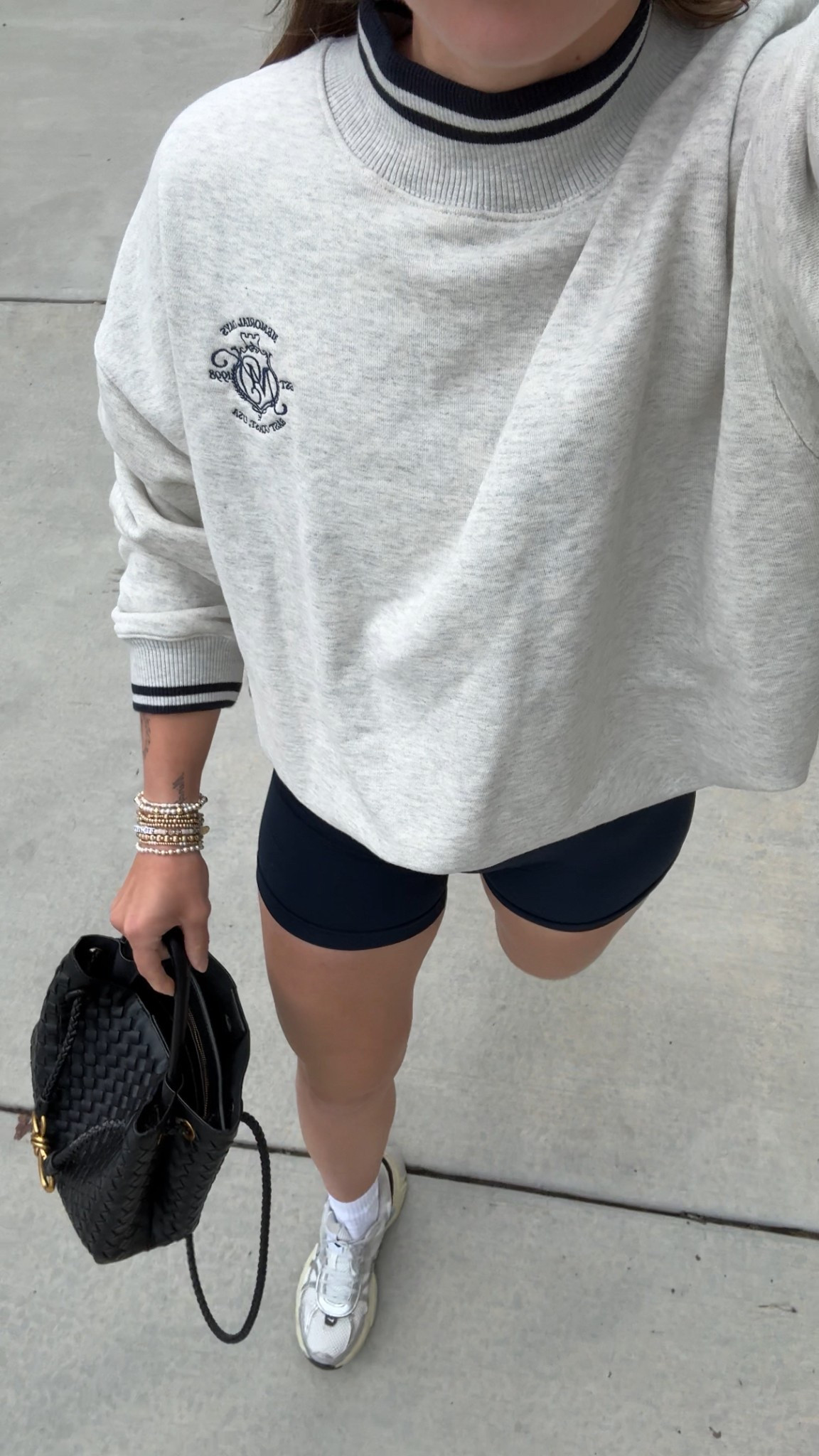 5/17/25 coffee run outfit 🫶🏼 Gymshark workout set, navy blue activewear, matching workout outfit, Nike gym sneakers, strength training outfit, woven tote bag, cute gym outfit, functional activewear, workout to errand look, gym to street style, comfy workout clothes, everyday gym outfit, fitness influencer style, spring workout outfit, navy blue gym set, gym look with tote bag

