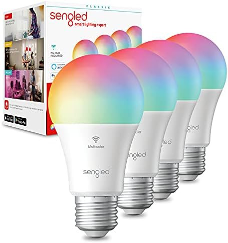 Sengled Smart Bulb, WiFi Light Bulbs, Color Changing Light Bulb, Smart Light Bulbs that Work with... | Amazon (US)