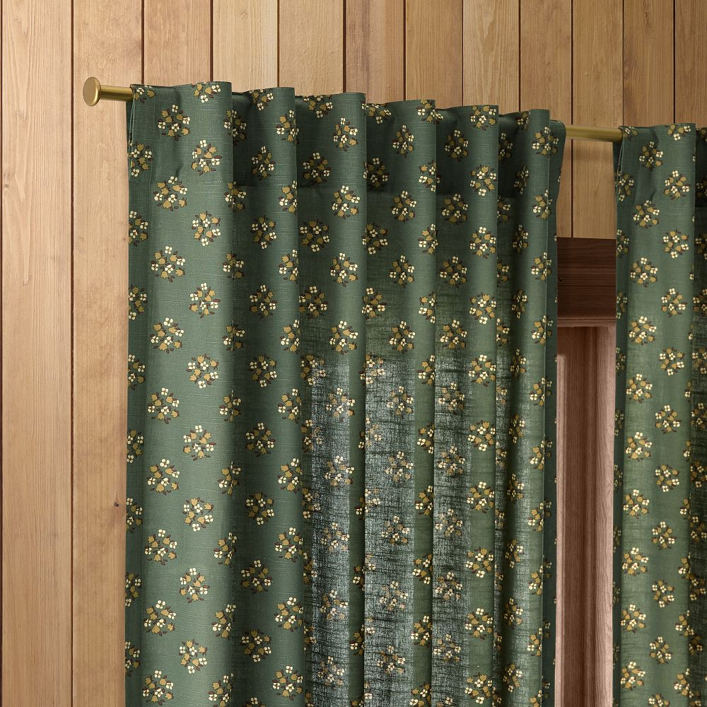 Emma Chamberlain Floral Curtain | West Elm (US)