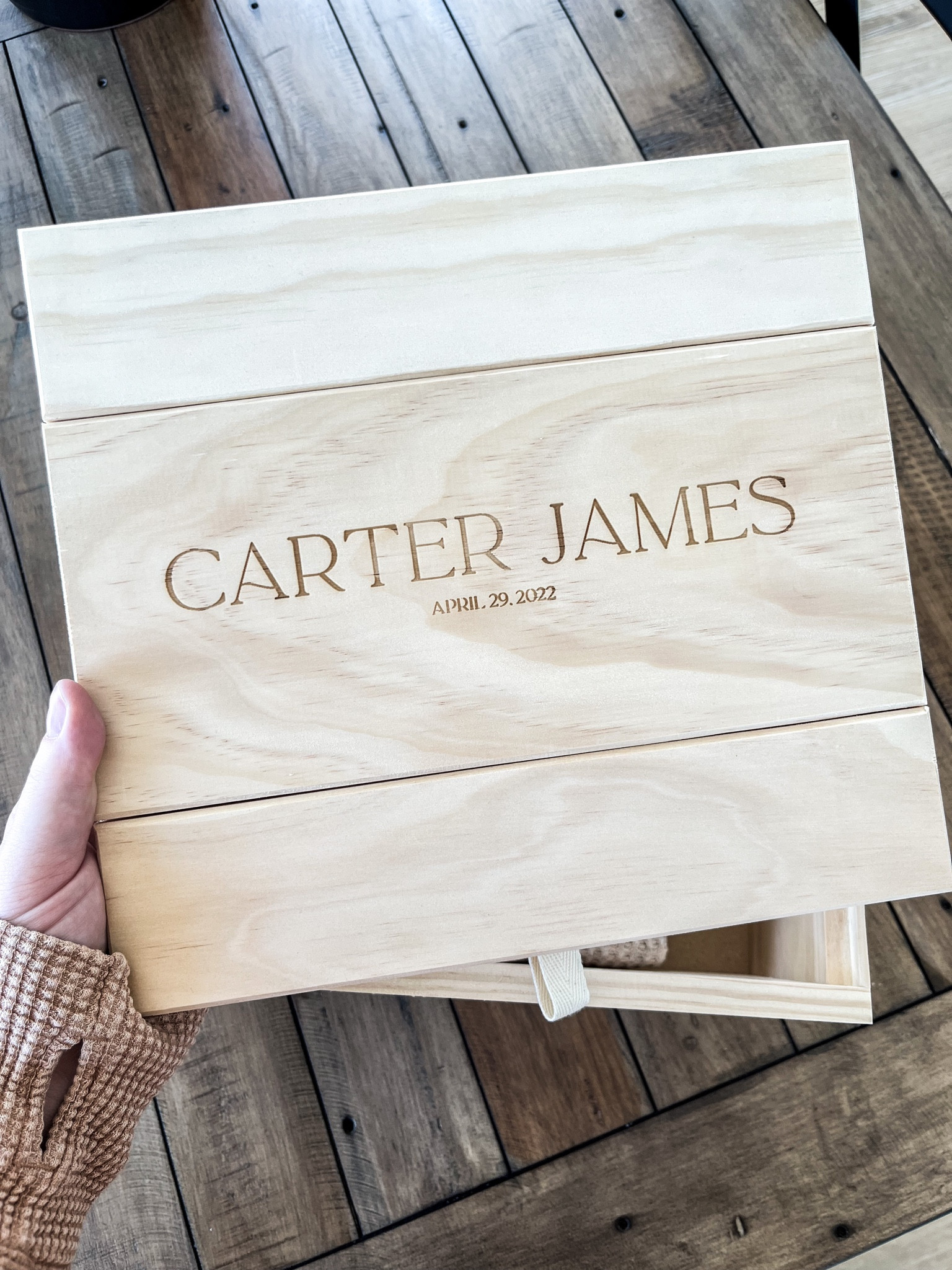 B A B Y / started Carter’s keepsake box this morning ♥️

baby boy | gifts | first birthday | custom | personalized 

#LTKunder50 #LTKbaby #LTKfamily