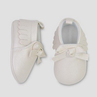 Baby Girls' Bow Moccasin - Just One You® made by carter's Gold | Target
