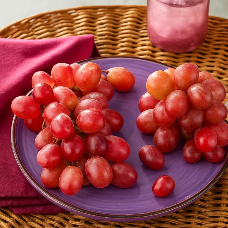 Fresh Red Seedless Grapes, Bag (2.25 lbs/Bag Est.) | Walmart (US)