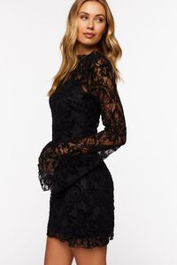 Lace Overlay A-Line Mini Dress | Forever 21 (US)