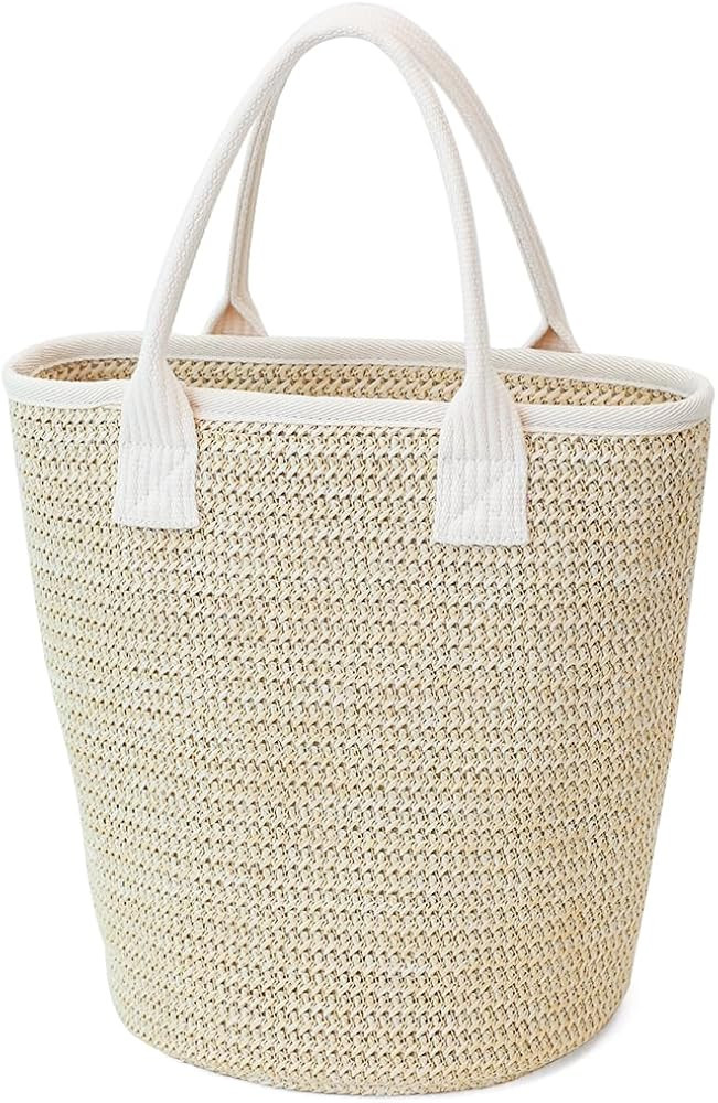 Handmade Straw Tote Bag for Women | Amazon (US)