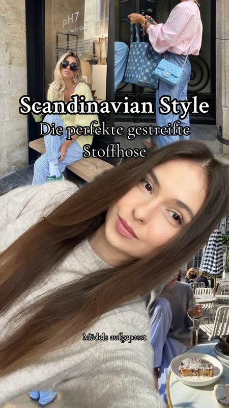 Mädels rennt zu H&M, wenn ihr noch auf der Suche nach einer gestreiften Stoffhose für den perfekten Scandinavian Style seid 🫶🏼 

#LTKVideo #LTKSeasonal #LTKstyletip