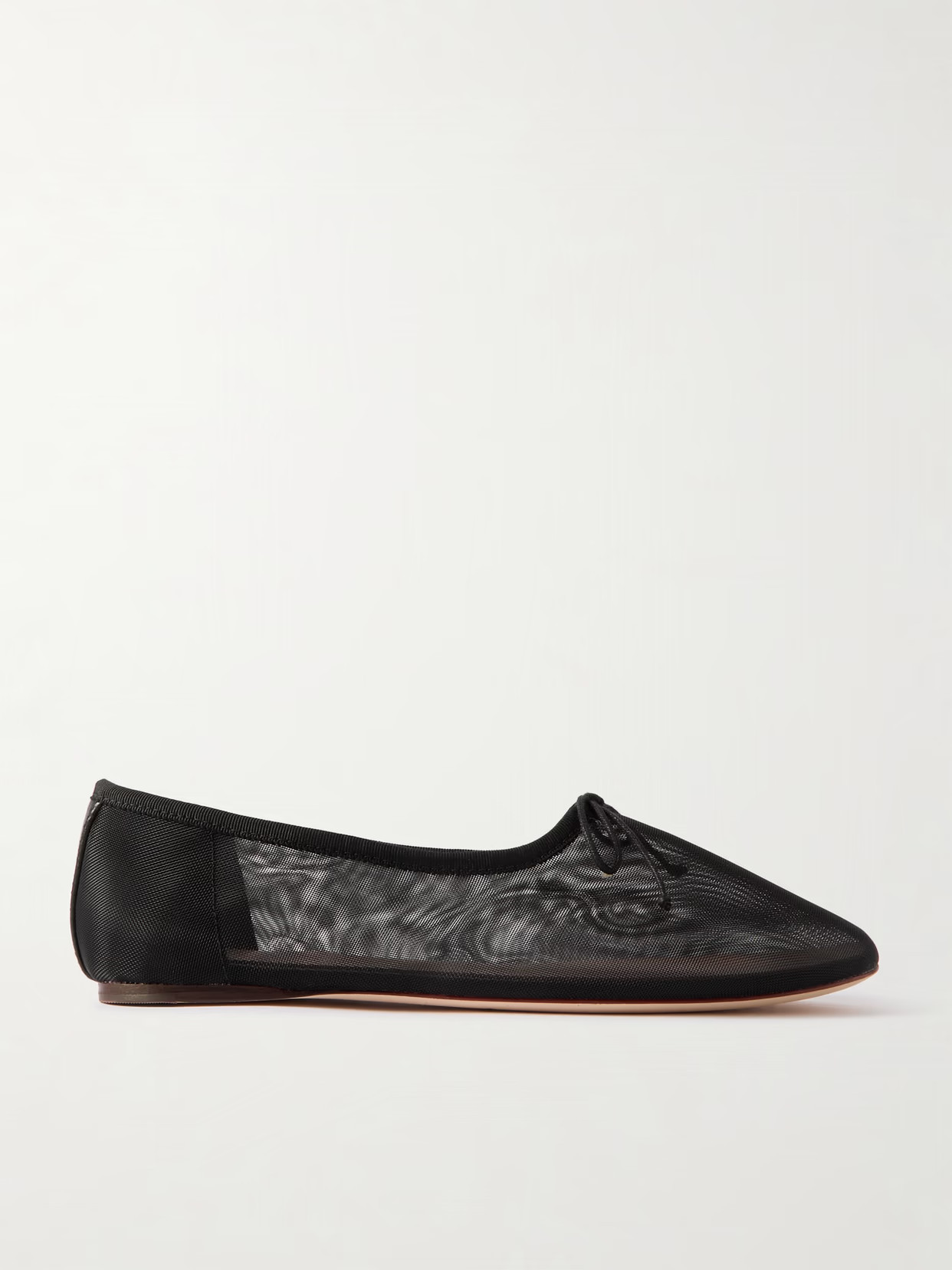 Loeffler Randall - Landon Mesh Ballet Flats - Black | NET-A-PORTER (US)