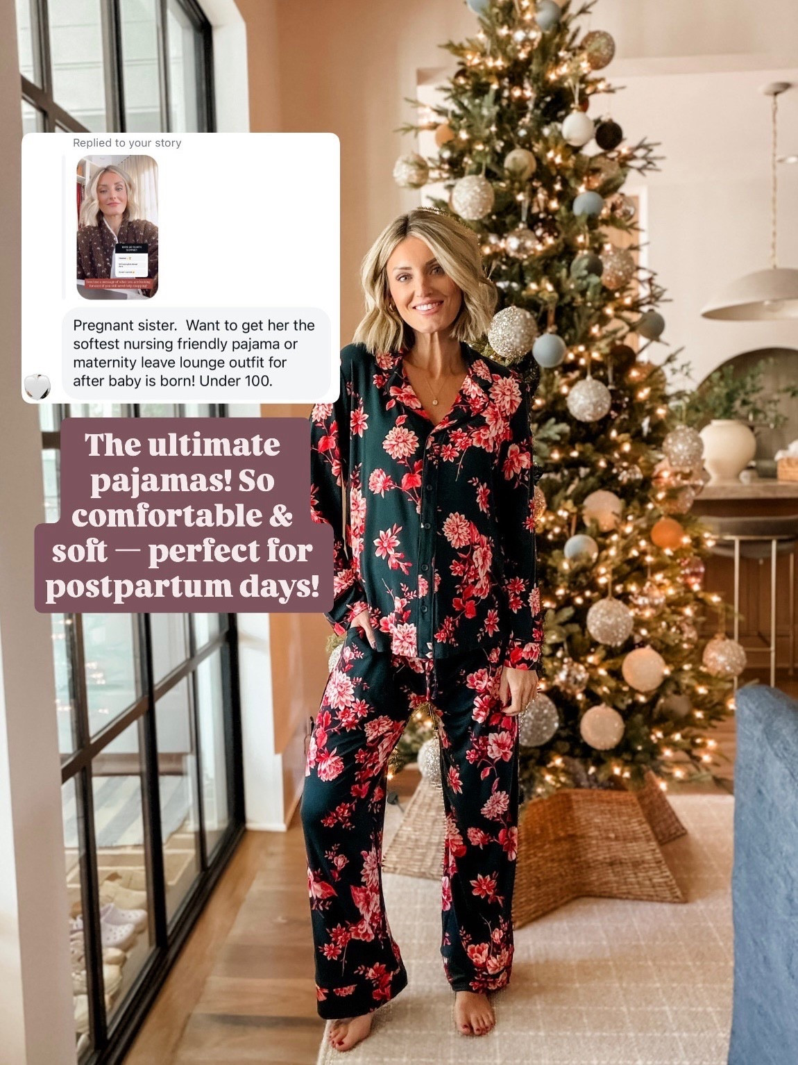 These pajamas are great for an expecting or new mom! Several colors and prints to choose from! 

Loverly Grey, gift guide, gift ideas, Soma, women’s pajamas, pajama set 

#LTKGiftGuide #LTKBump #LTKHoliday
