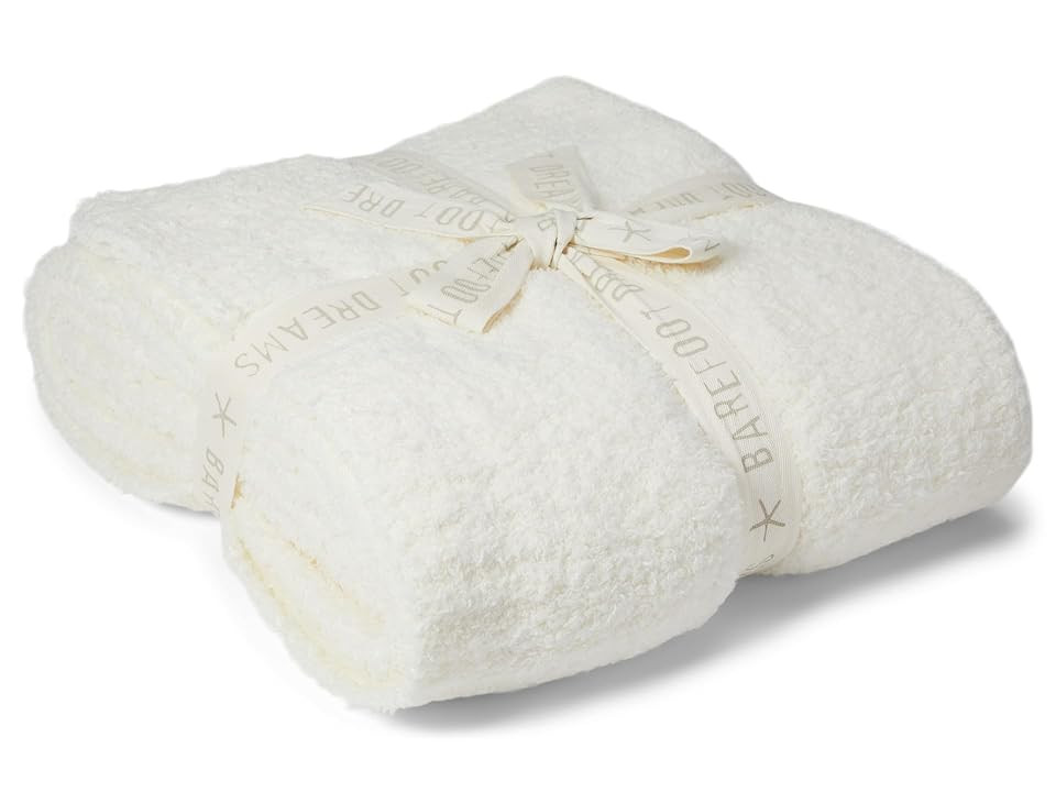 Barefoot Dreams CozyChic(r) Throw Blankets Pearl, Polyester | Zappos