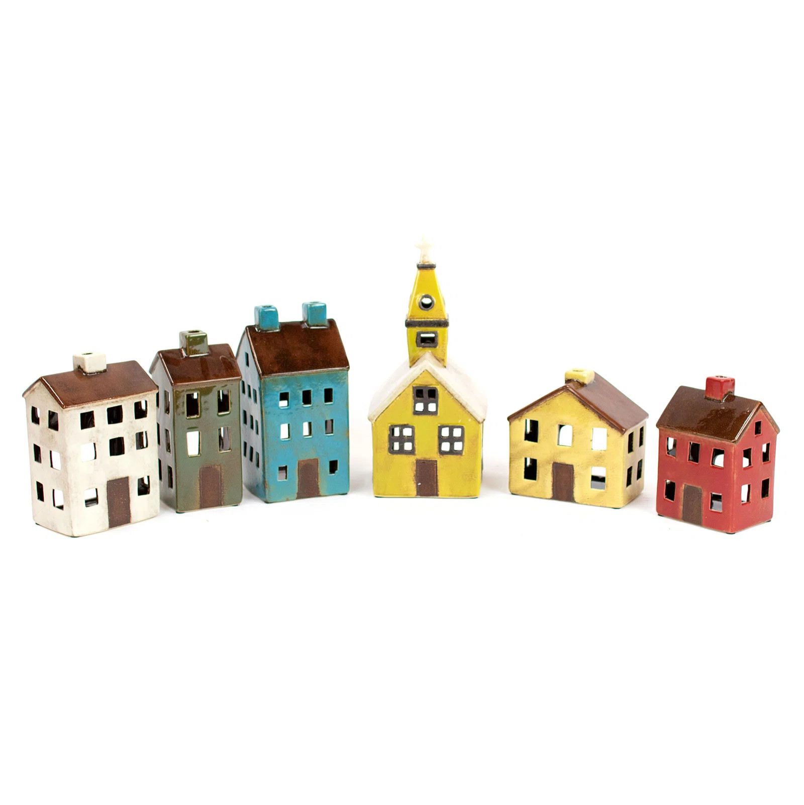 The Holiday Aisle® 6 Piece Village Set & Reviews | Wayfair | Wayfair North America