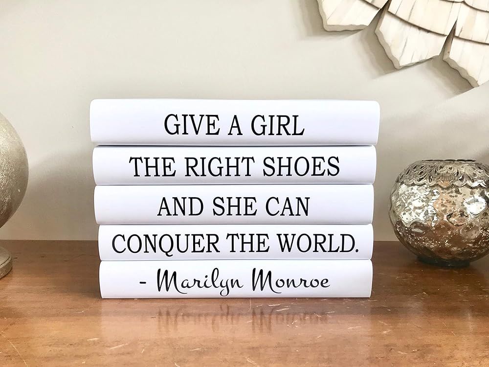 Marilyn Monroe Decorative Fashion Quote Books (Set of 5) | Amazon (US)