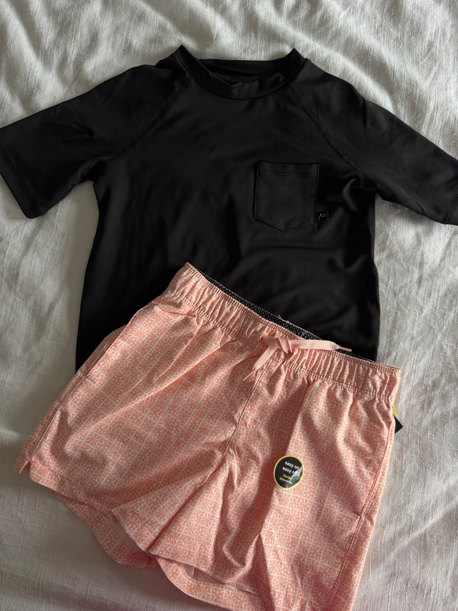 Boys swim @Target ☀️mid thigh length swim shorts and coordinating UPF 50 tee 

#LTKSwim #LTKKids