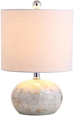 JONATHAN Y JYL1022A Wilson 16" Seashell LED Table Lamp Coastal Cottage Bedside Desk Nightstand La... | Amazon (US)