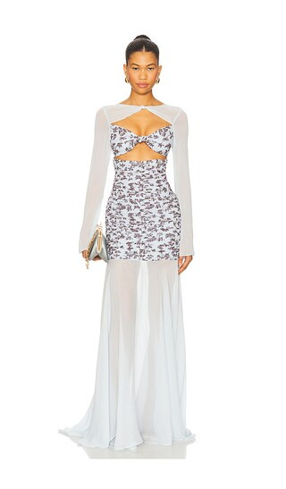 Fariha Gown in Jardin De Flores | Revolve Clothing (Global)