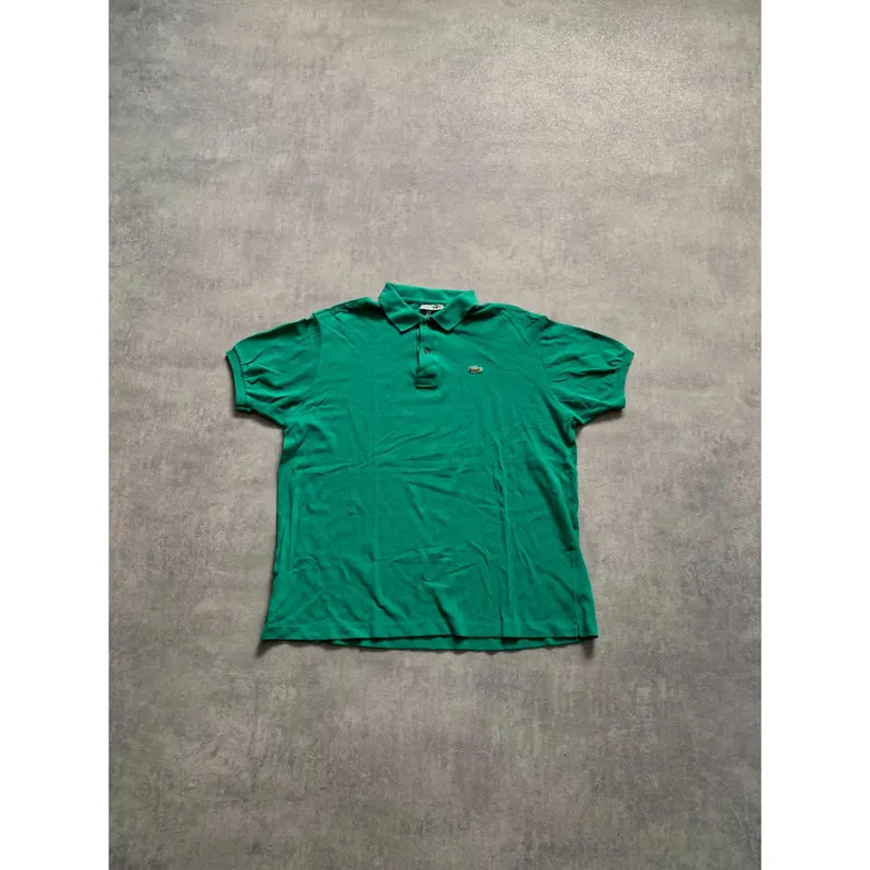 Lacoste Polo T-shirt Mens Size 7 Green L XL - Etsy | Etsy (US)