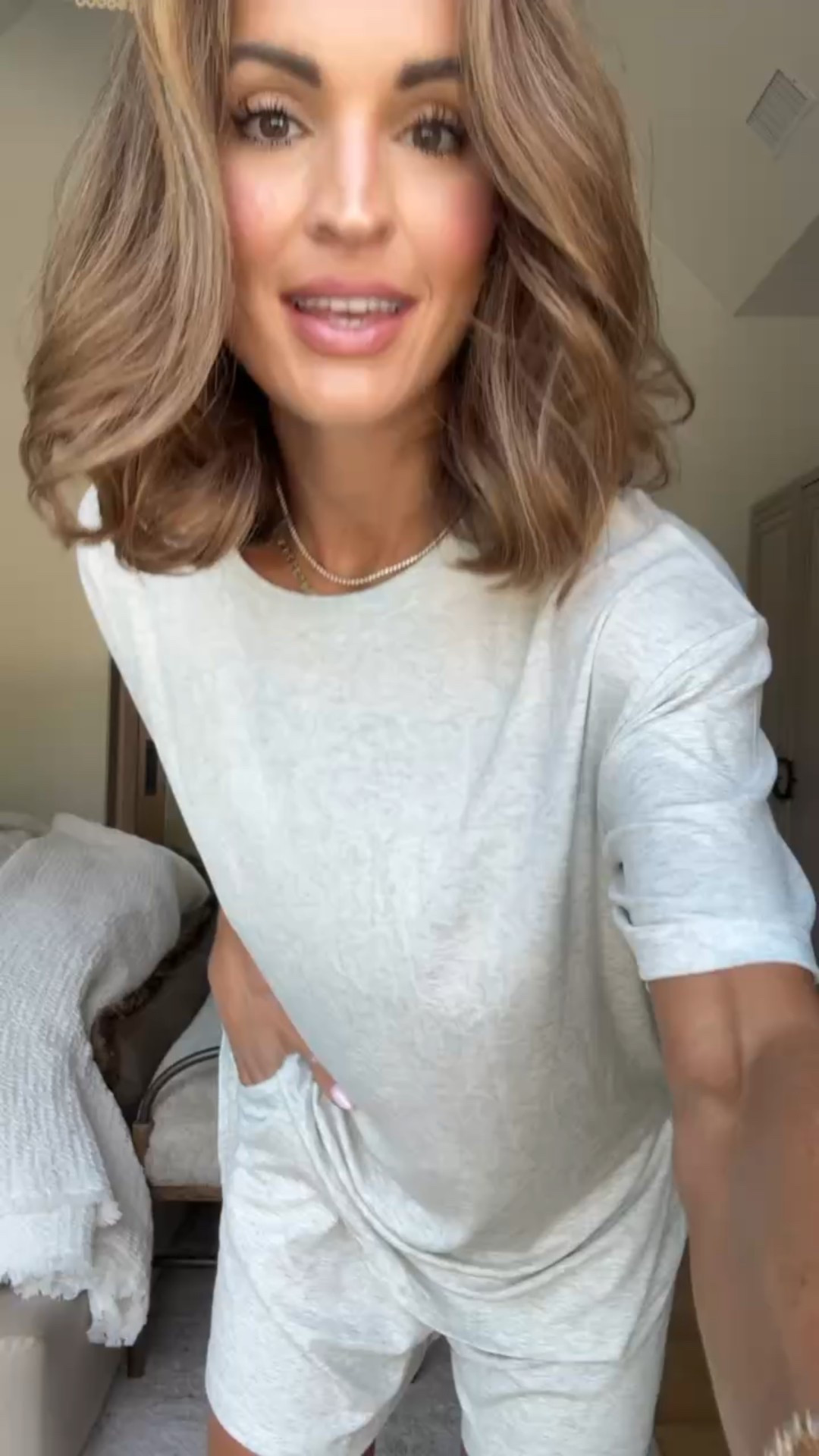 the amazon set i can’t stop sleeping  in 🤍 lightweight, buttery soft, and comes in tons of colors! 🙌🏼

#LTKFindsUnder50