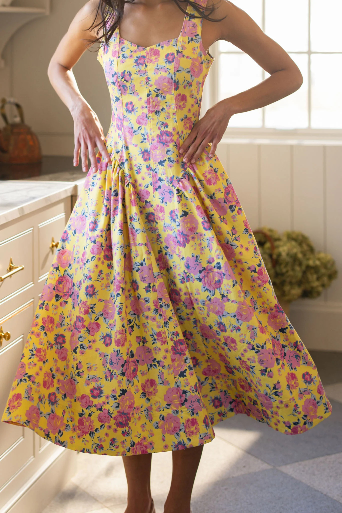 Edith Dress in As You Dream Floral | Ivy City Co
