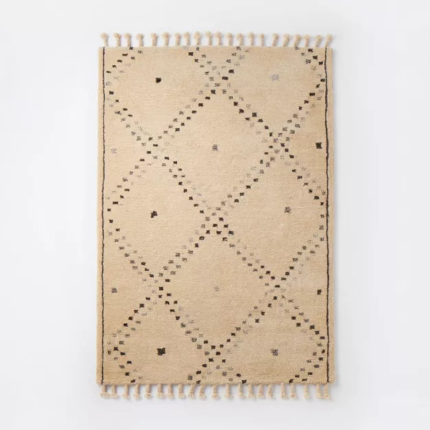 Tufted Rug Natural/Slate - Threshold™ designed with Studio McGee | Target