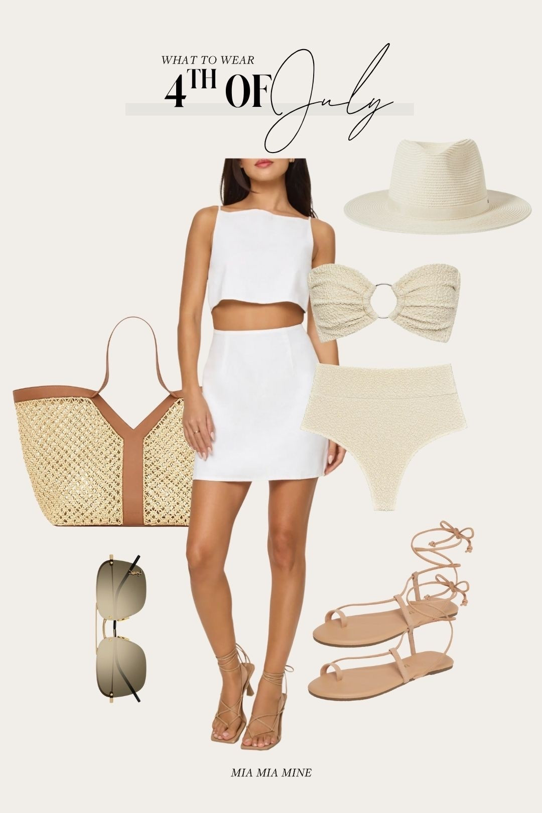 4th of July chic outfit 
Beach vacation / poolside outfit
Lspace swimsuit coverup
Montce strapless bikini
Tkees sandals
Saint Laurent straw tote

#LTKTravel #LTKSwim #LTKSaleAlert