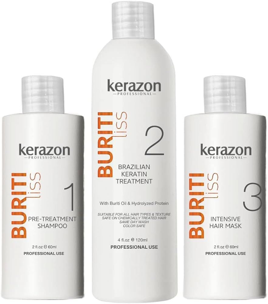 Clarifying Shampoo with Brazilian Keratin Treatment and Intensive Hair Mask KIT Tratamiento de Ke... | Amazon (US)