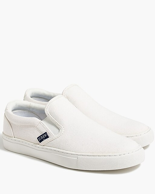 Road trip canvas slip-on sneakers | J.Crew Factory