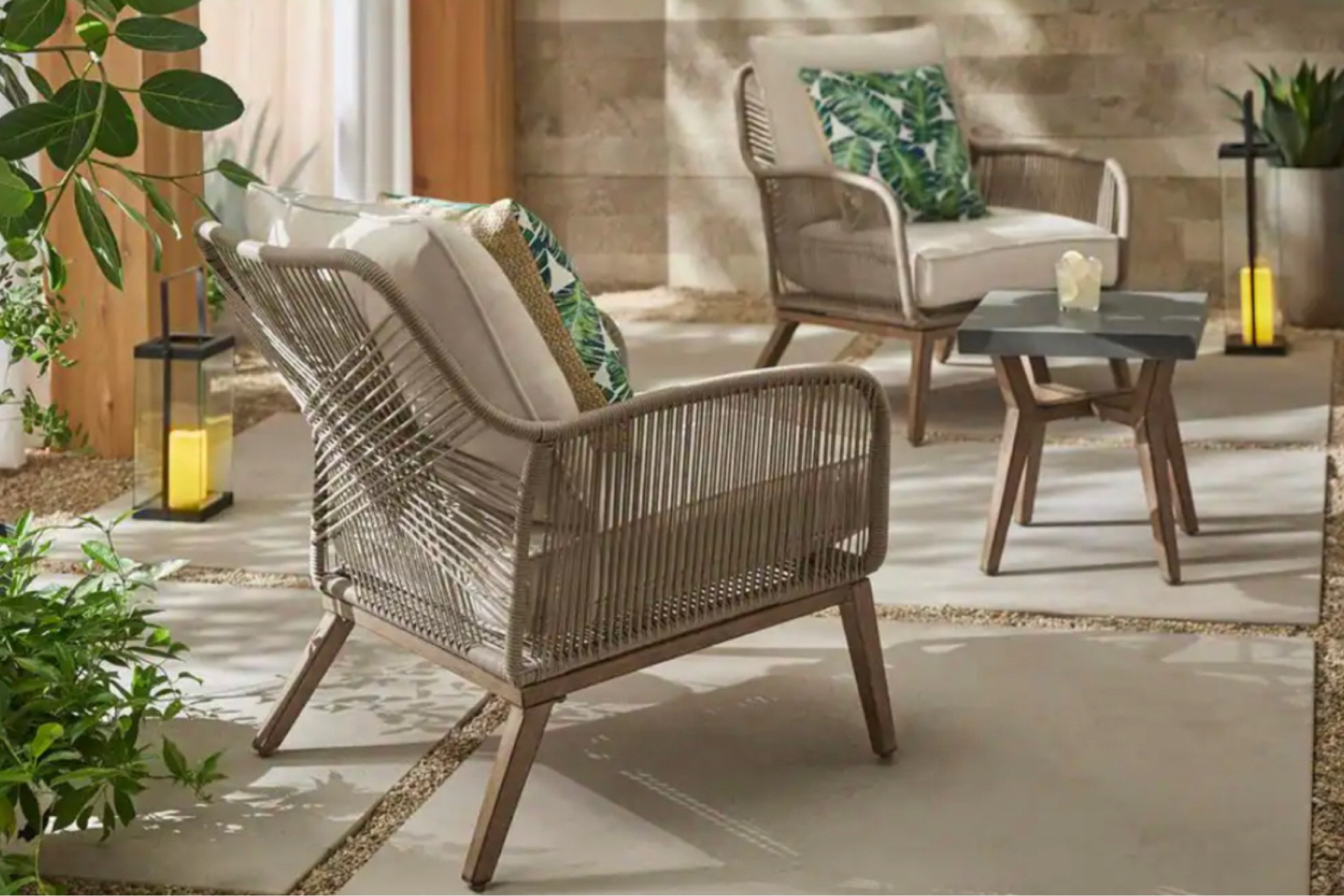 Rope club chairs conversation set 

Spring patio furniture | summer porch | outdoor living 

#LTKSeasonal #LTKSale #LTKhome