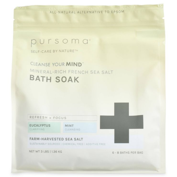 Pursoma Cleanse Your Mind Bath Soak - 48oz | Target