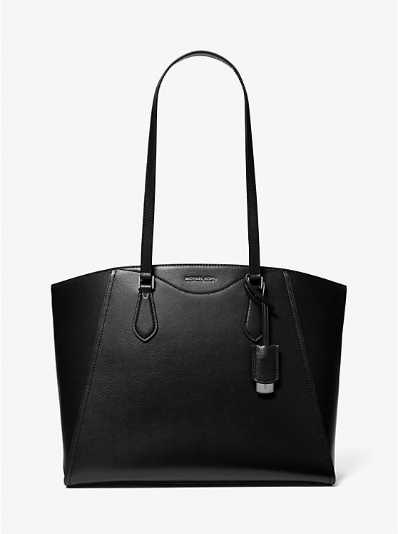 Taryn Large Leather Tote Bag | Michael Kors US