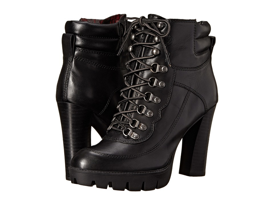 Nine West - Abrial (Black/Black Leather) Women's Shoes | Zappos