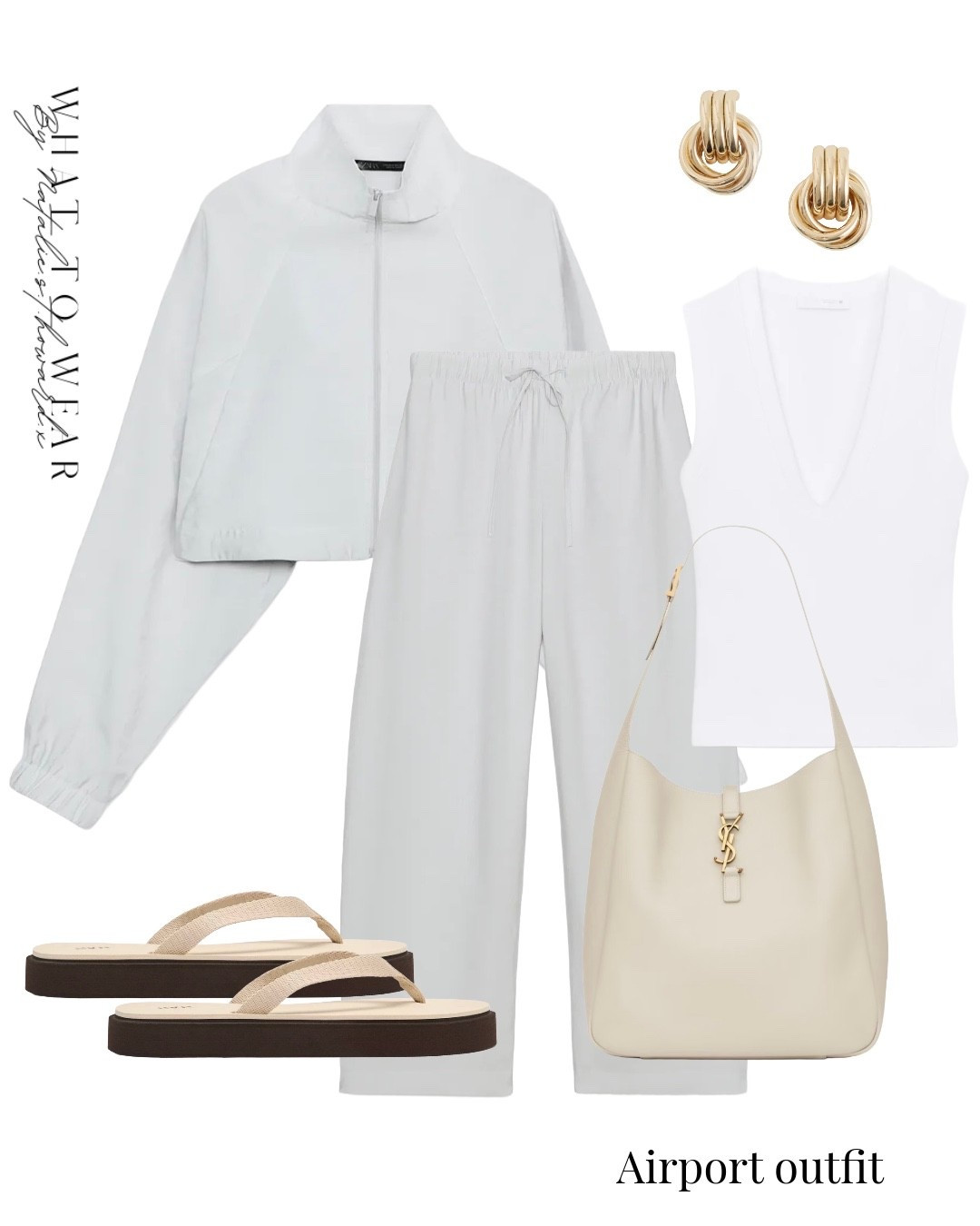 Love this baby blue tracksuit. Perfect airport outfit

#LTKuk #LTKspring