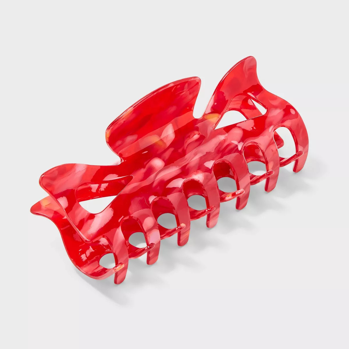 Acrylic Marble Hair Claw Clip - A New Day™ Gray | Target