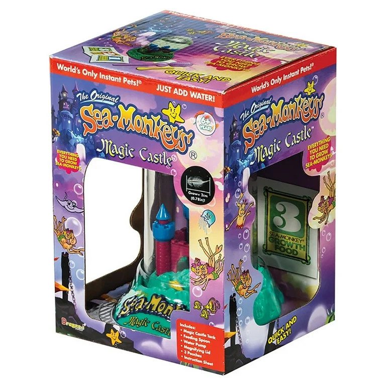 The Original Sea-Monkeys Magic Castle Kit - Everything You Need to Hatch Sea Monkeys! | Walmart (US)