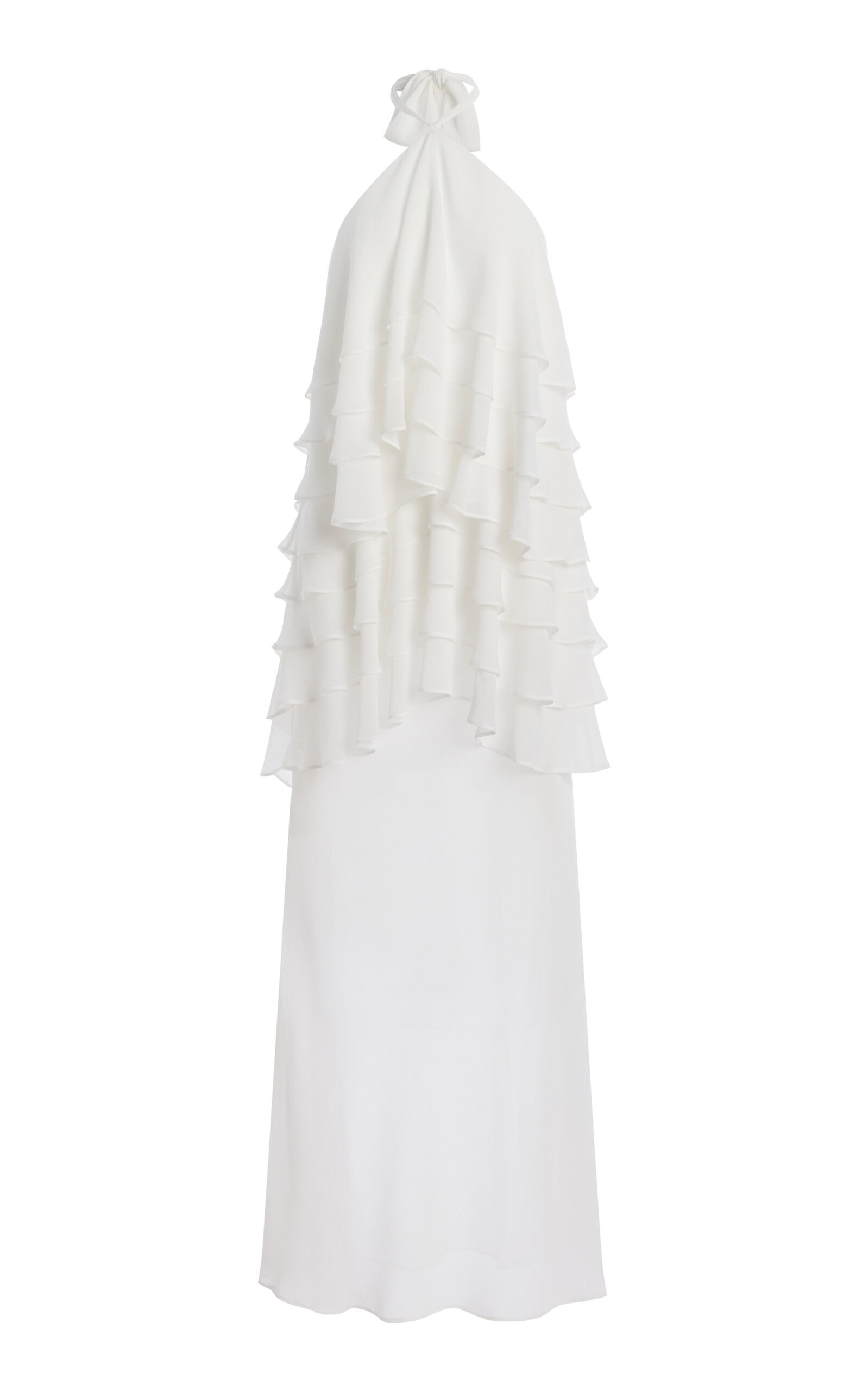 Gaia Tiered Chiffon Maxi Dress | Moda Operandi (Global)
