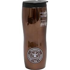 Starbucks The First Store Pike Place Stainless-Steel Tumbler (16 oz, Brown) | Amazon (US)