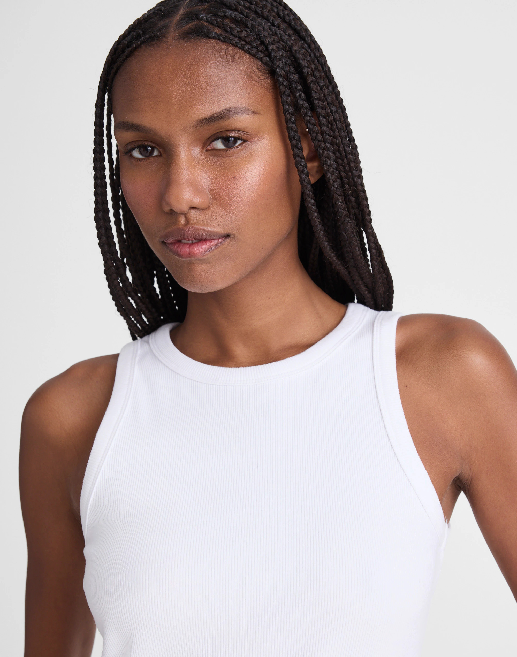 The Essential Tank in Utility Rib | Madewell