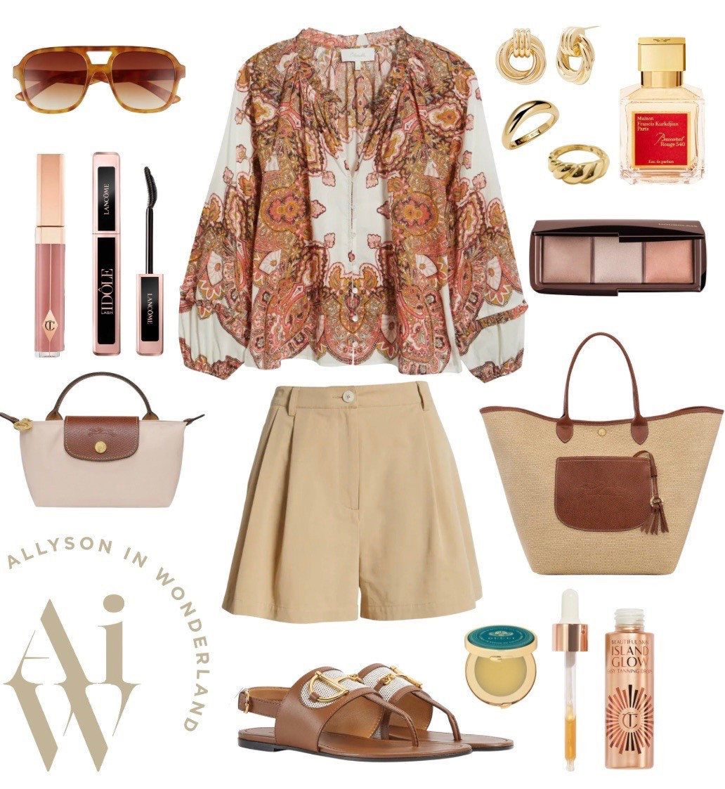 Summer outfit
Vacation outfit 
Tote bag
Sandals #LTKShoeCrush #LTKStyleTip #LTKItBag