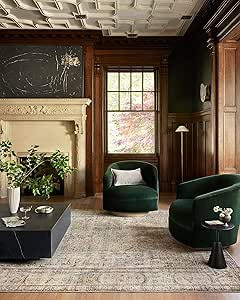 Loloi II Margot Collection MAT-01 Antique / Sage, Traditional 7'-6" x 9'-6" Area Rug | Amazon (US)