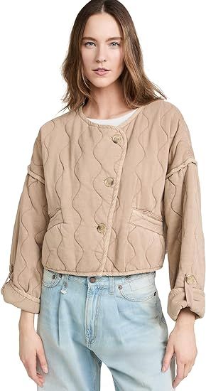 Free People Women's Gwynnie Quilted Jacket | Amazon (US)