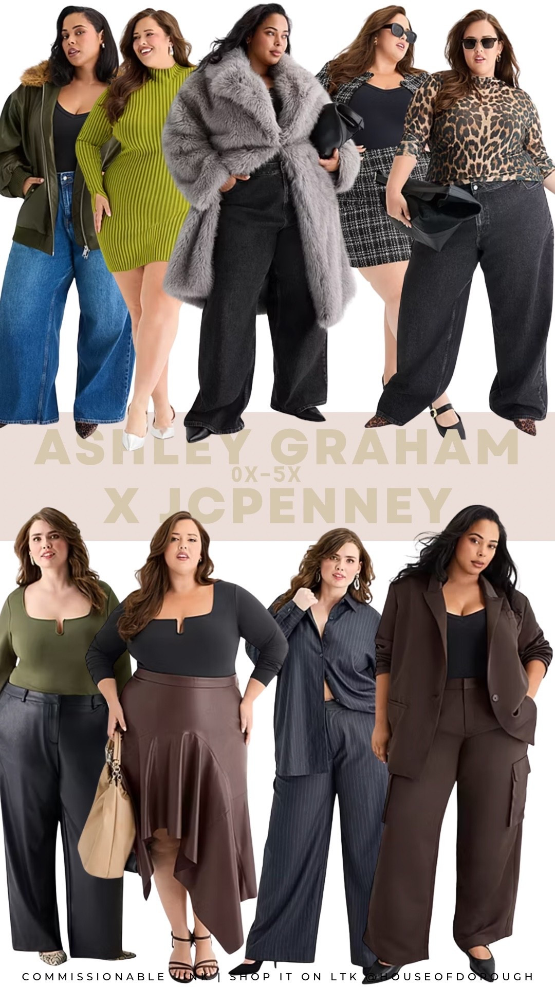 You guys!!!! I am IN LOVE with this new Ashley Graham JCPenney collection! The quality and style is amazing! I haven’t gotten to try it on yet but I heard it’s a little generous. I did get to see it IRL and feel it — it is GOOD!!! 👌 I’m ordering a 1X for most things (and I’m 5’8 18/20/2X for reference)!! Currently on sale for 25% off! Great workwear and trendy chic pieces for fall… also the COATS?! In love! Sizes 0X-5X! 

#LTKFindsUnder50 #LTKMidsize #LTKPlusSize

#LTKPlusSize #LTKSaleAlert #LTKMidsize

#LTKMidsize #LTKSaleAlert #LTKPlusSize