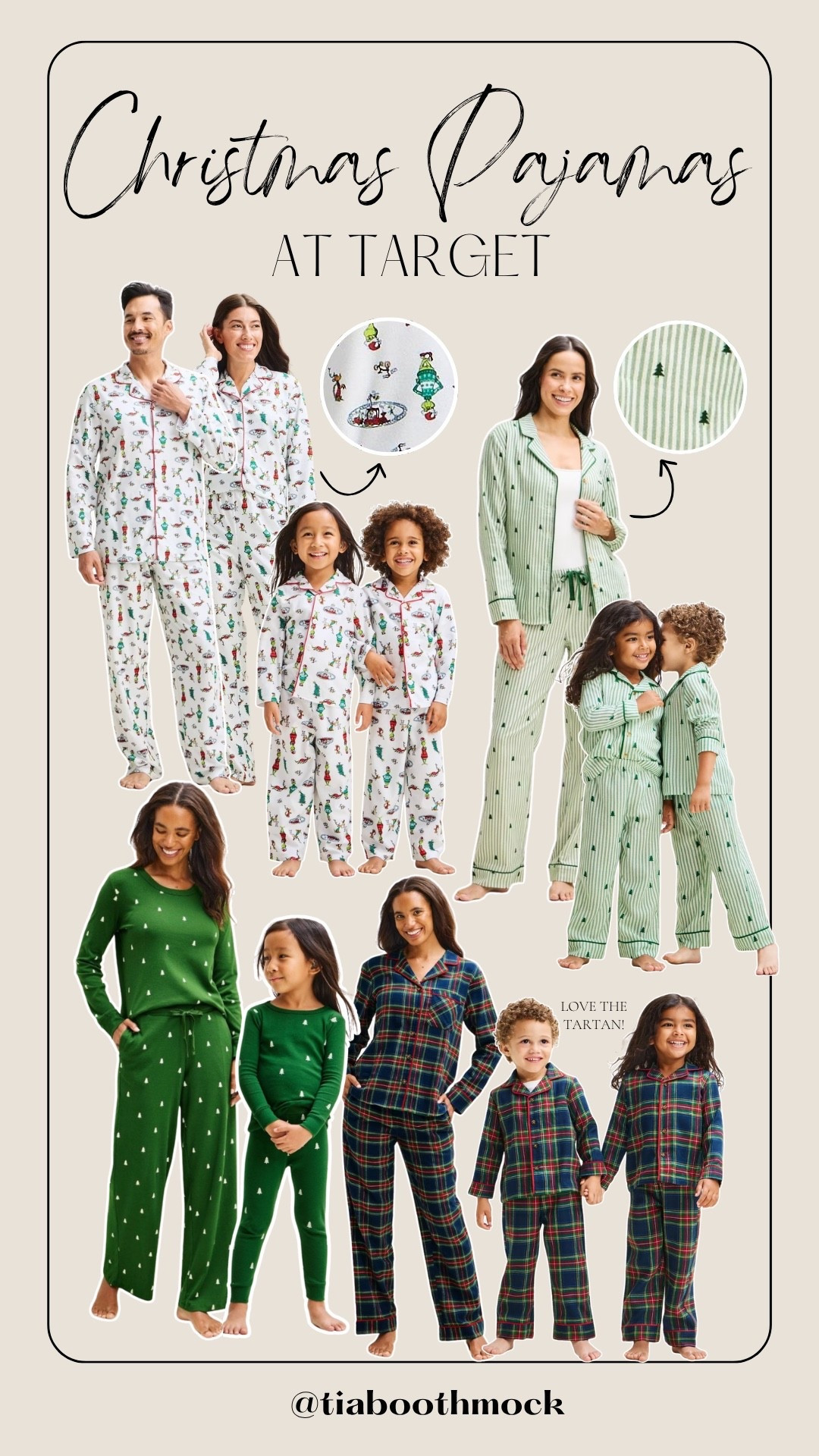 Loving @Target’s new Christmas pajamas 🎄Linked my picks for the family!