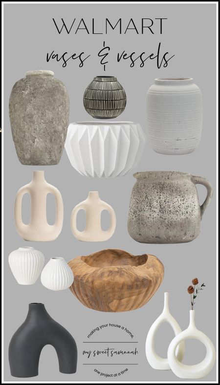 Walmart home look for less, vases and vessels 

#LTKsalealert #LTKhome #LTKstyletip